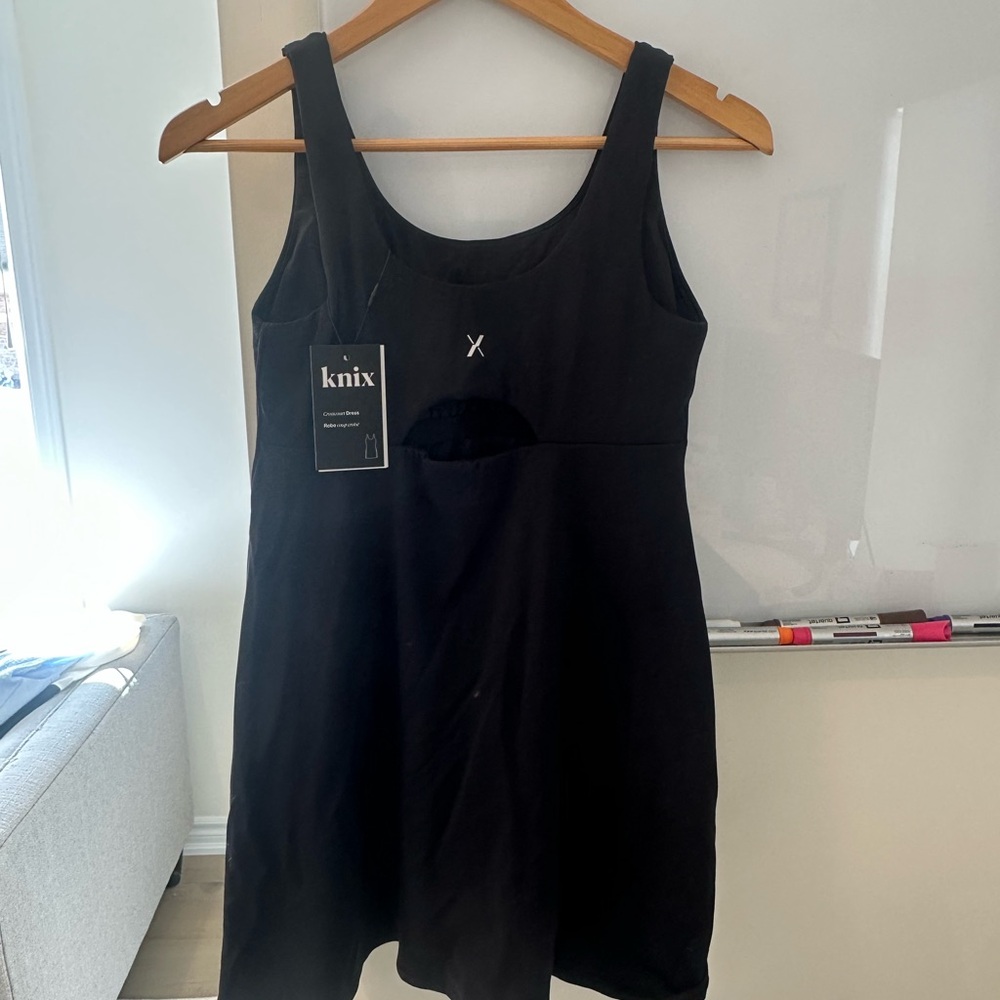 Knix Black Dress with Built in shorts